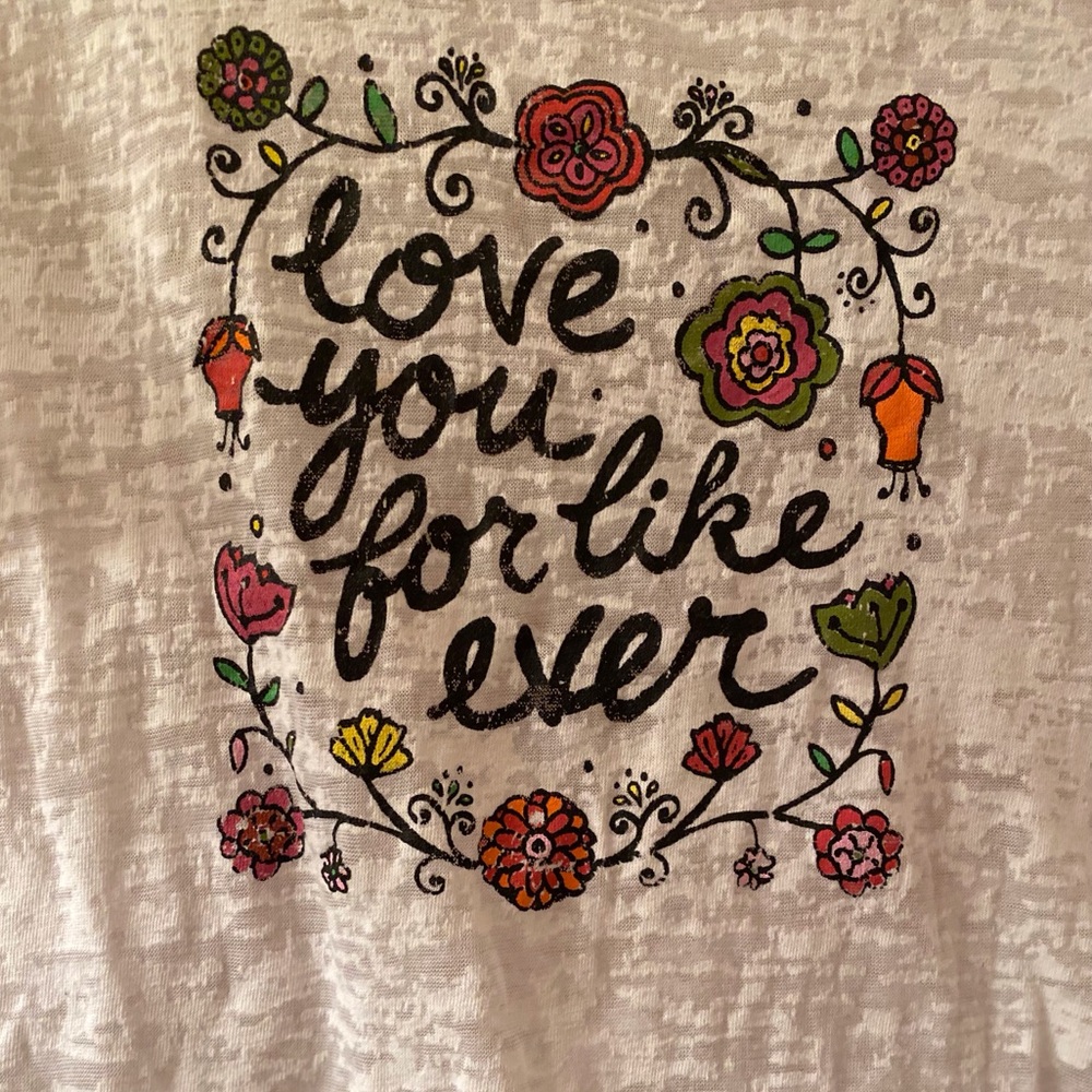 Natural Life Sheer T-Shirt XL - Picture 2 of 6